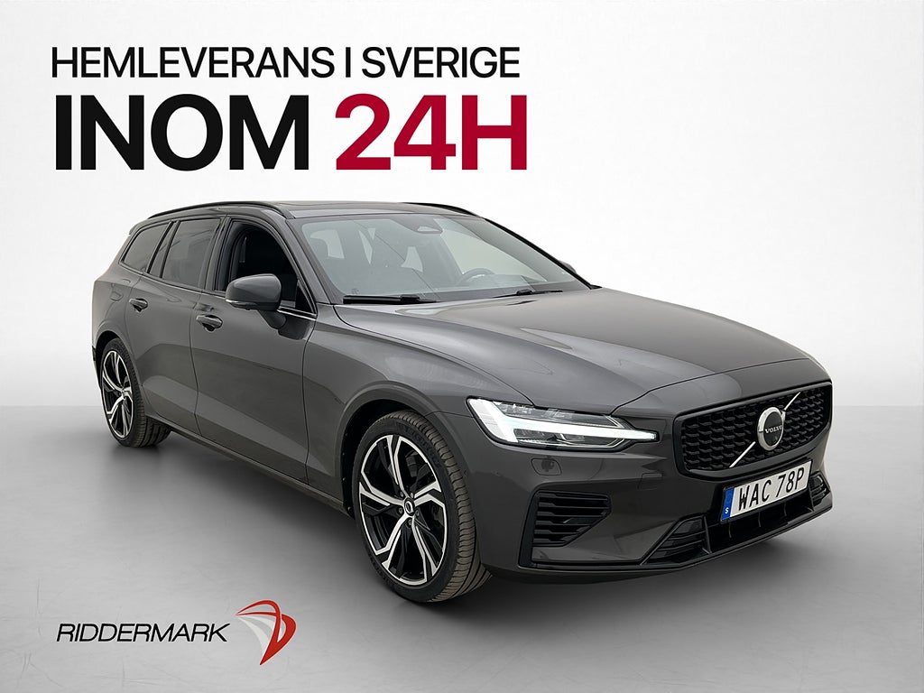 Volvo V60 Recharge T6 AWD R-Design Pano H/K 360° HuD MOMS