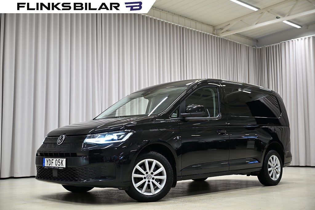 Volkswagen Caddy Maxi DSG 122HK Nedlackad|LED|ActiveInfo|Backkamera|Leasbar