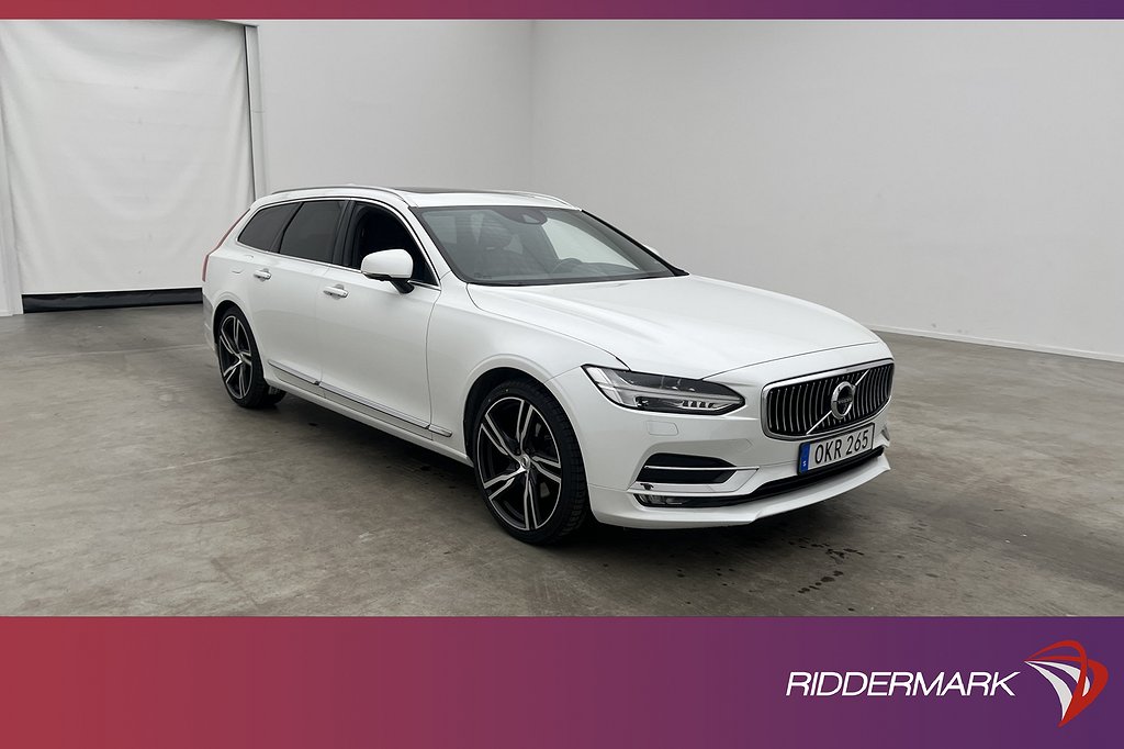 Volvo V90 D3 AWD Inscription VOC Pano Skinn 360° HUD Drag