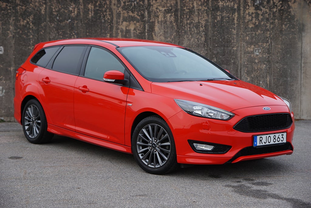 Ford Focus Kombi 1.0 EcoBoost ST-Line|1-Ägare|Kamera|S+V-hjul|
