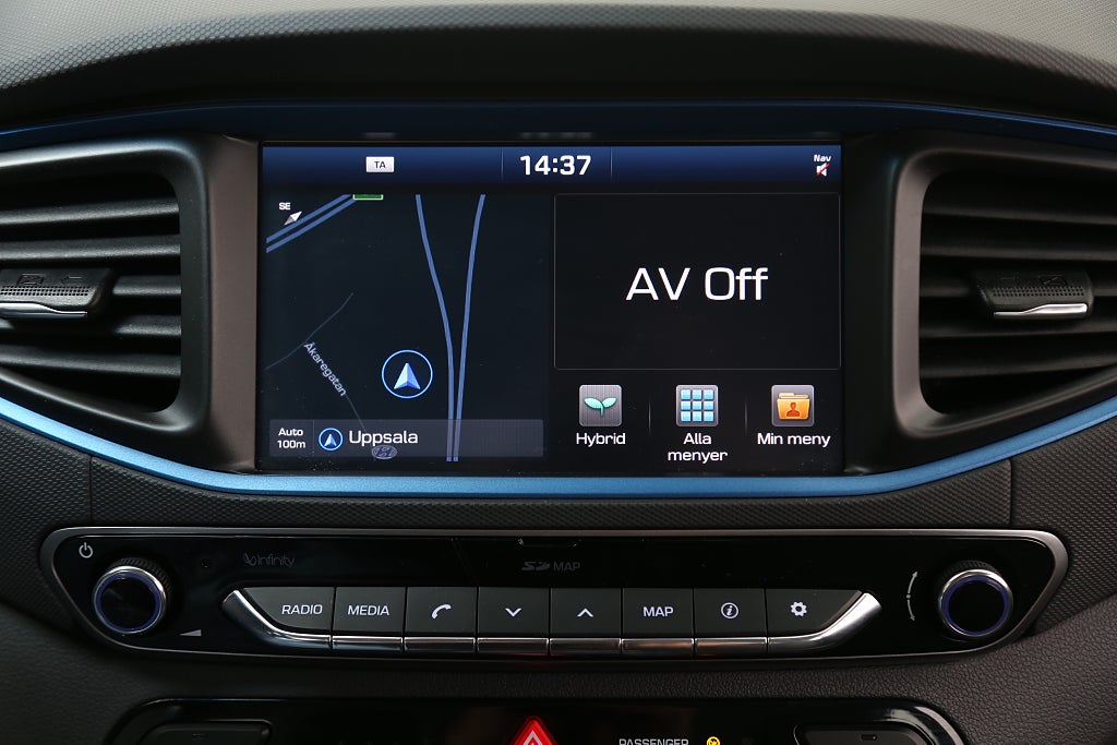 Hyundai IONIQ Hybrid 1,6 141hk Premium Plus Eco Aut Navi Skinn Motorv 2017