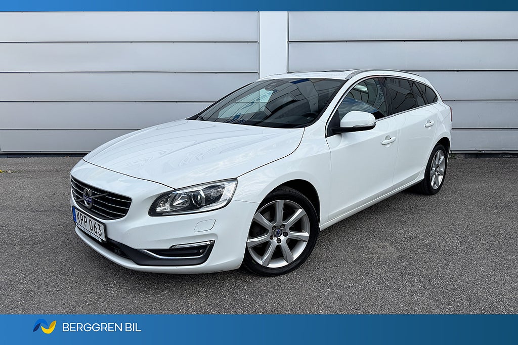 Volvo V60 D4 181hk Summum BE Pro D-värm Taklucka Skinn