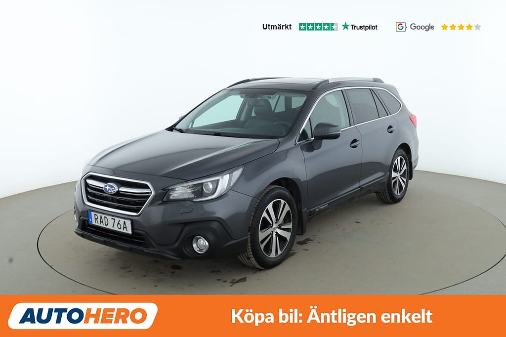 Subaru Outback 2.5 Lineartronic AWD / Taklucka, H/K, CarPlay