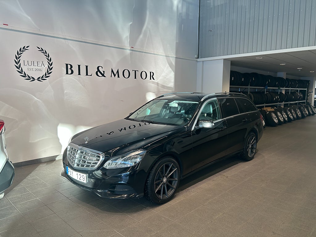 Mercedes-Benz E 300 T BlueTEC HYBRID 7G-Tronic Plus|Dubb|Skinn|MoK|3.99