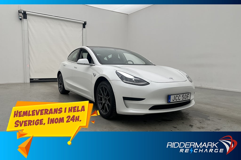 Tesla Model 3 Standard Range Plus Uppgraderad AP Sv.Såld
