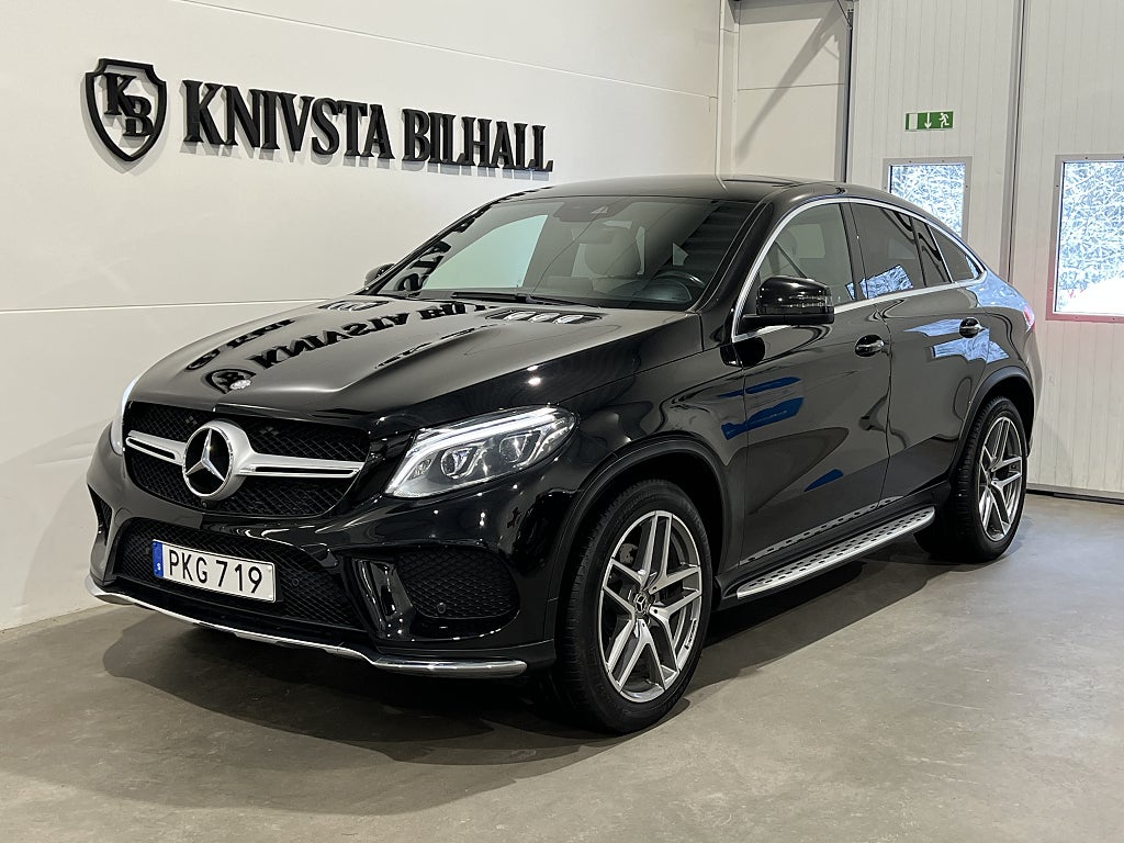 Mercedes-Benz GLE 350 d 4MATIC Coupé AMG Line Värmare Drag 258hk