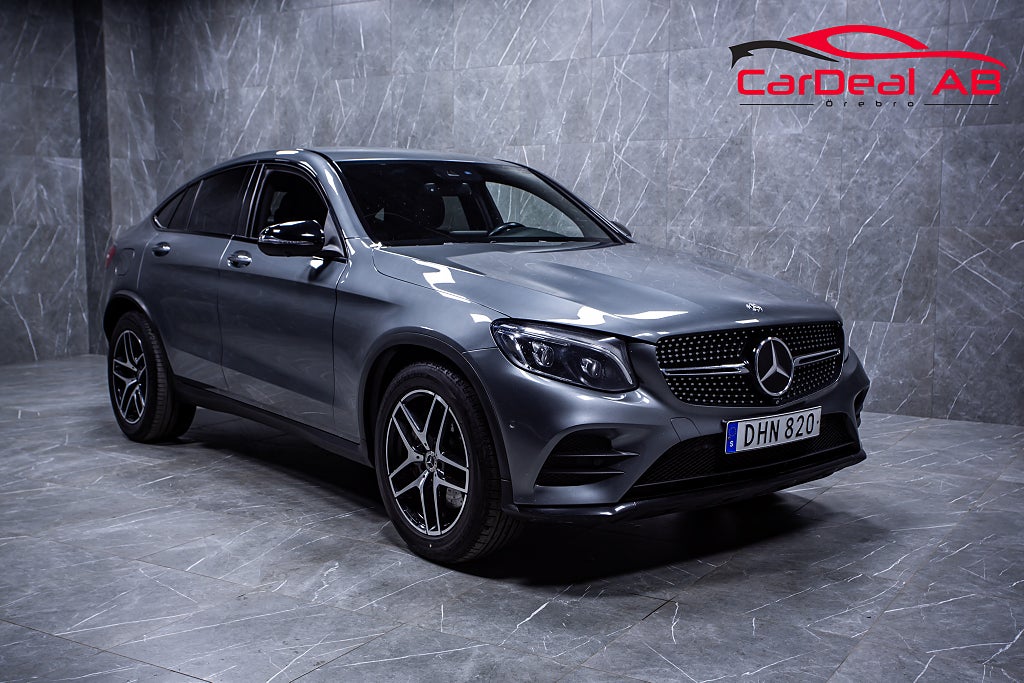 Mercedes-Benz GLC 220 d Coupé 4M 9G-Tronic AMG Line 360° Värmare Ambient