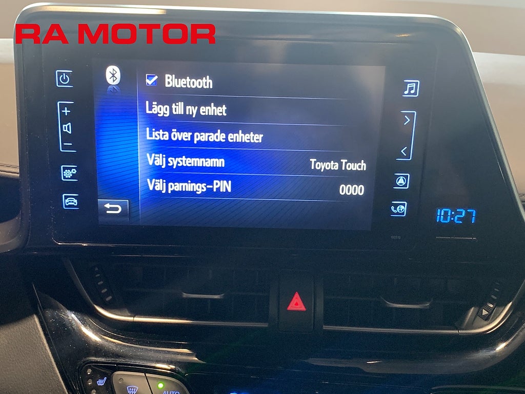 Toyota C-HR 1.2 Turbo 116hk Active | Backkamera | Adaptiv Fart | 2019