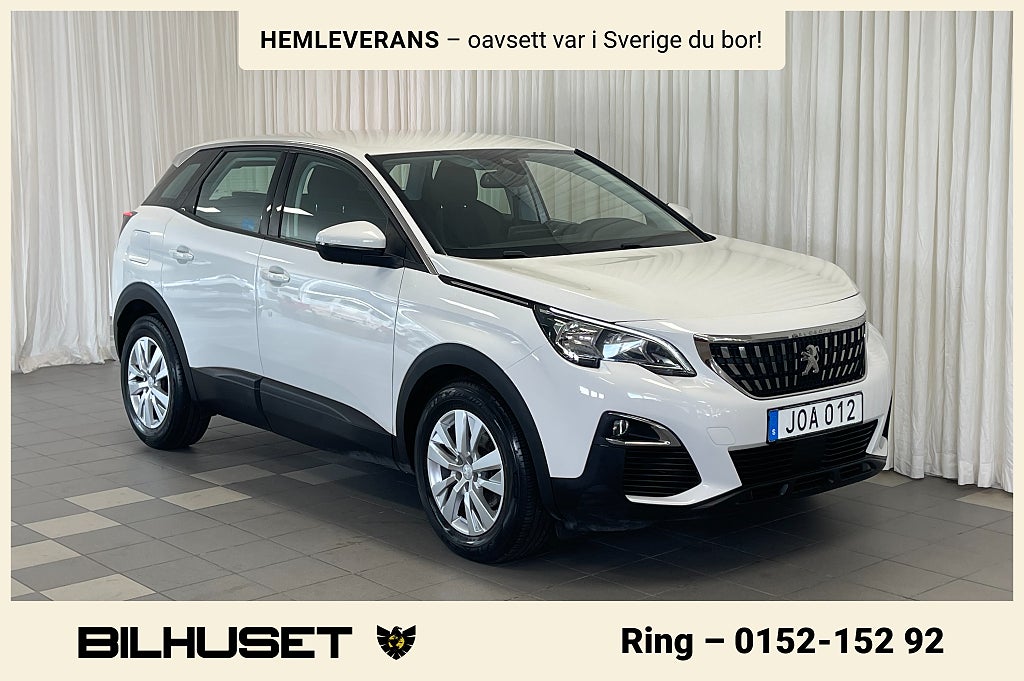 Peugeot 3008 1.2 PureTech 130 EAT DRAG 558:-SKATT