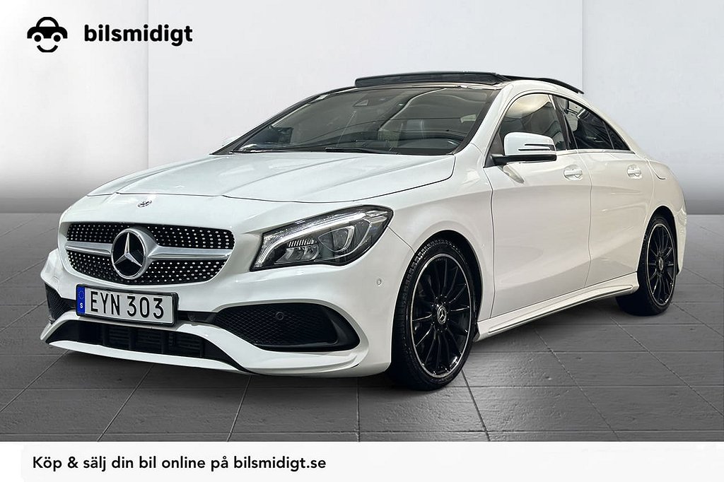 Mercedes-Benz CLA 220 d 7G-DCT AMG Pano B-Kam Delläder 177hk