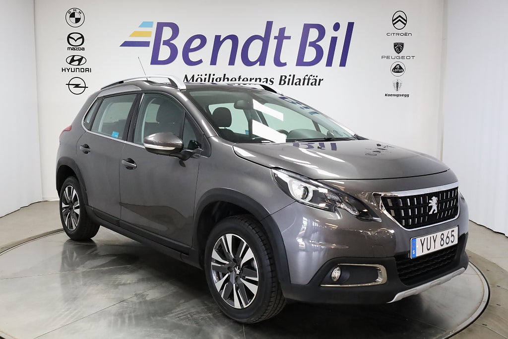 Peugeot 2008 1.2 Allure | Kamrem bytt | 1 ägare | 3058 mil