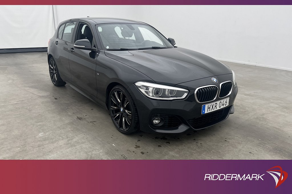 BMW 118 i 136hk M Sport Skinn Farthållare Keyless