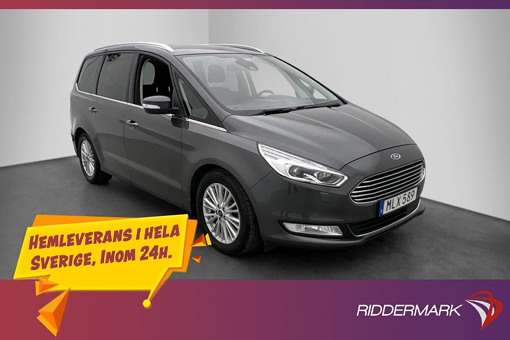 Ford Galaxy 180hk Titanium 7-Sits Värmare Rattvärme Sensorer