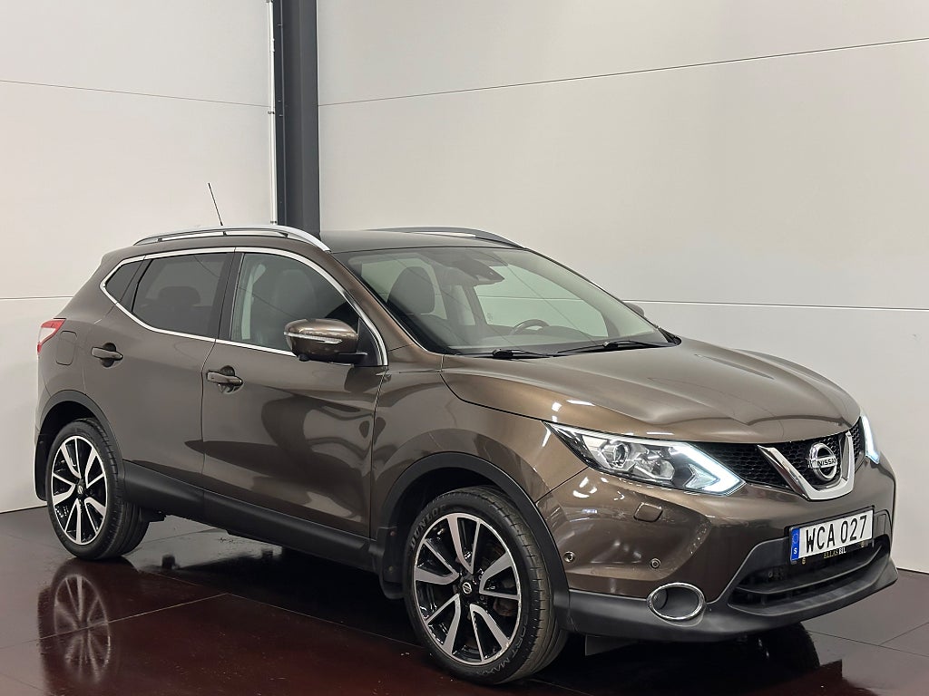 Nissan Qashqai 1.6 dCi 160HK ACENTA PANO DRAG BLIS 360° ELSTOL 1 ÄGARE