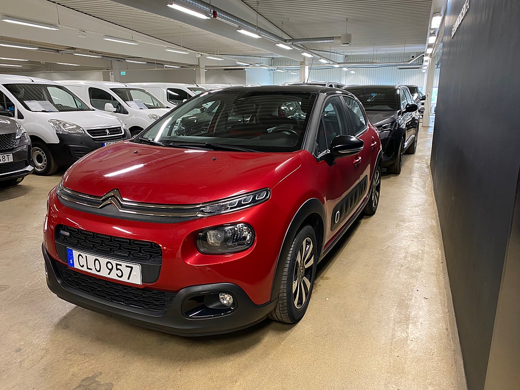 Bild på Citroën C3 1.2 VTi 82hk Farthållare P-sensorer