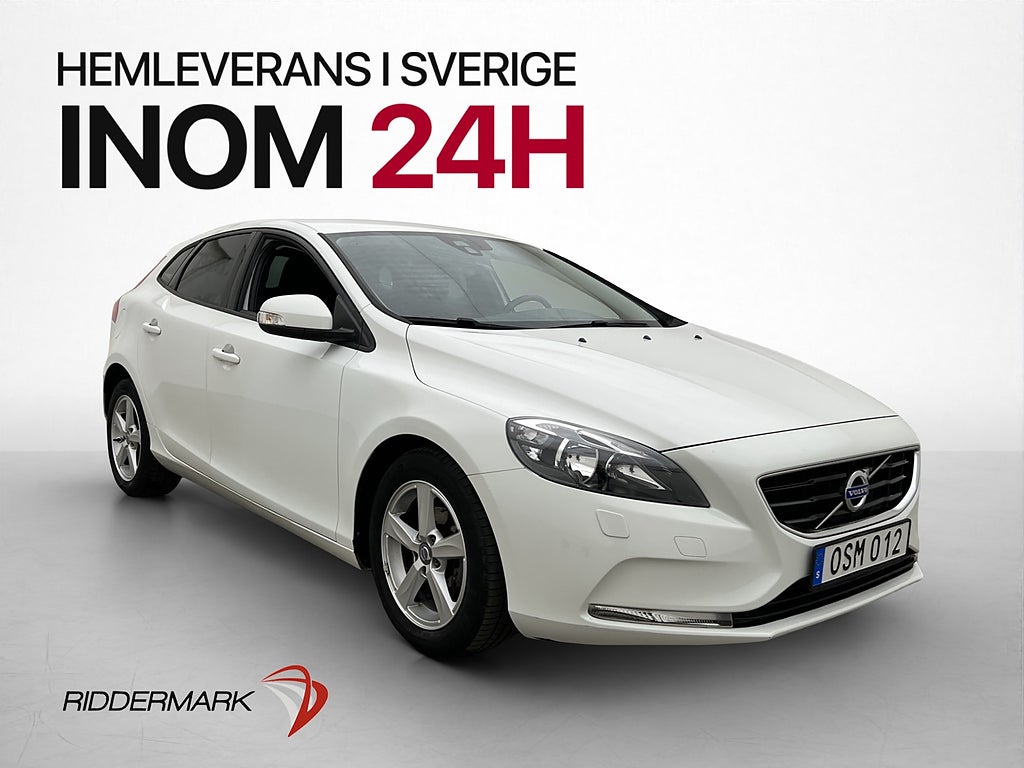 Volvo V40 D2 Kinetic 2 Brukare Värmare Dragkrok 0.34 l/mil