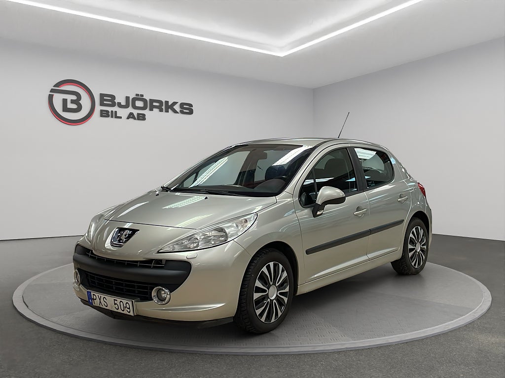 Peugeot 207 5-dörrar 1.6 Sport Låga Mil 3Brukare 109hk 