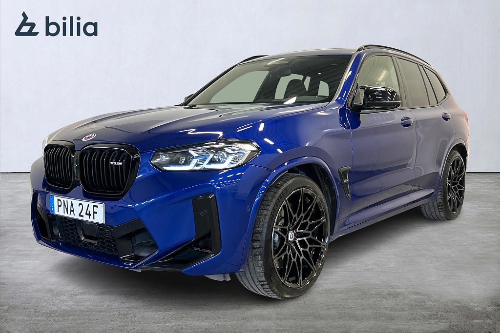 BMW X3 M Competition/510hk/Pano/Kolfiber/HUD/360/Drag