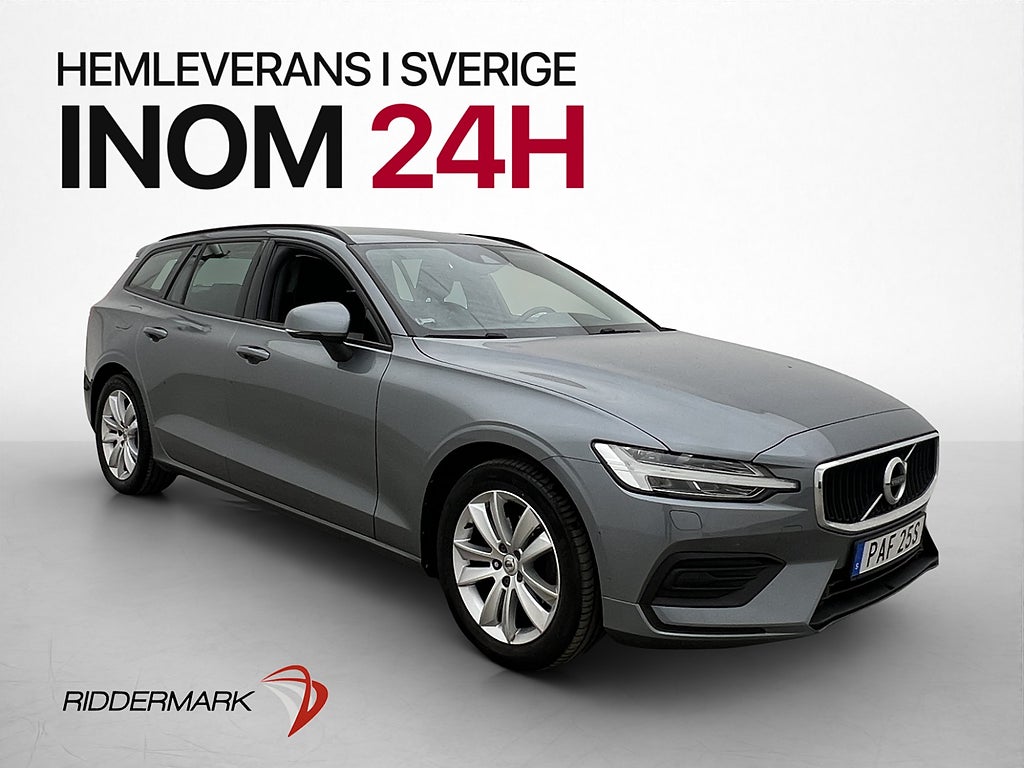 Volvo V60 D3 150hk Momentum Värmare Drag CarPlay Rattvärme