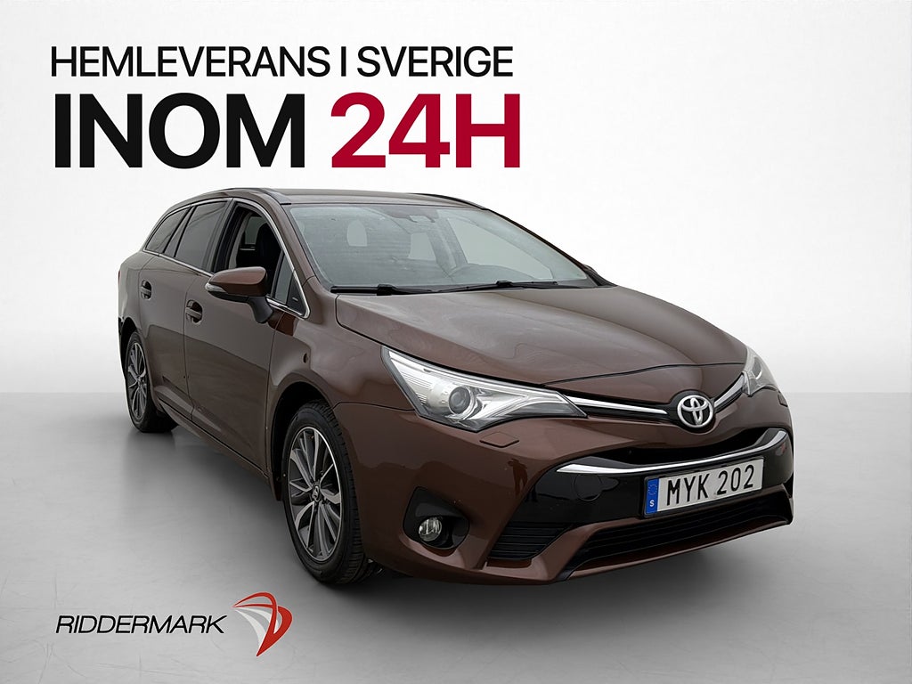 Toyota Avensis 1.8 147hk Active Plus Kamera Bluetooth