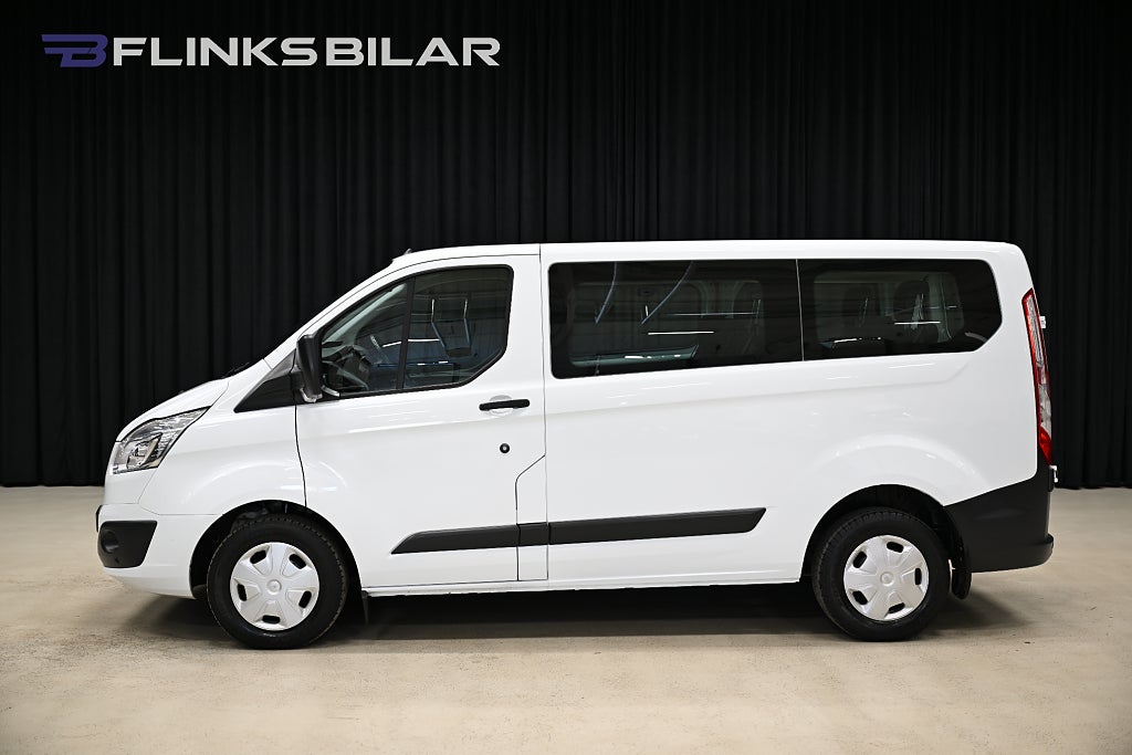 Ford Transit Custom Kombi 130HK 9-Sits|Lågmil|Ny-Kamrem|Moms