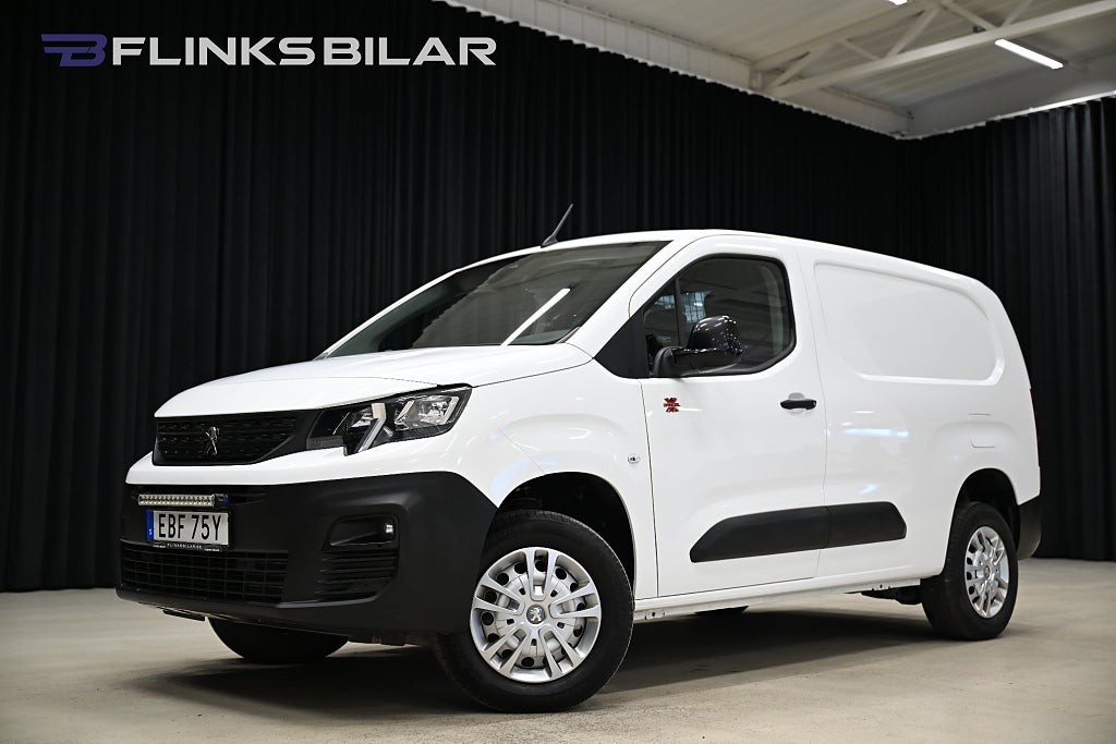 Peugeot Partner 4x4 130HK L2|Inredd|Drag|Värmare|EnÄgare|Lågmil|Leasbar