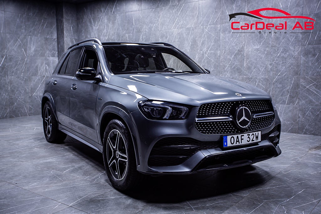 Mercedes-Benz GLE 350 de 4MATIC 320hk AMG Pano Navi 360 Kamera