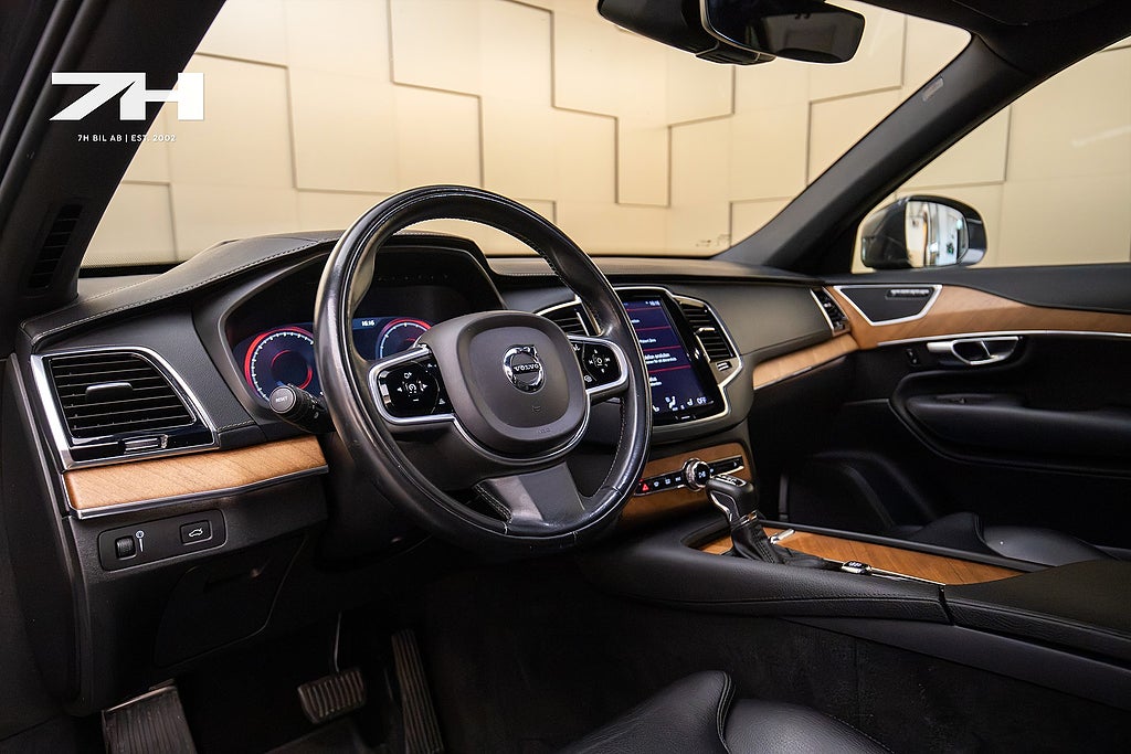 Volvo XC90 D5 AWD Inscription 7-Sits 22" HuD 360° Värmare