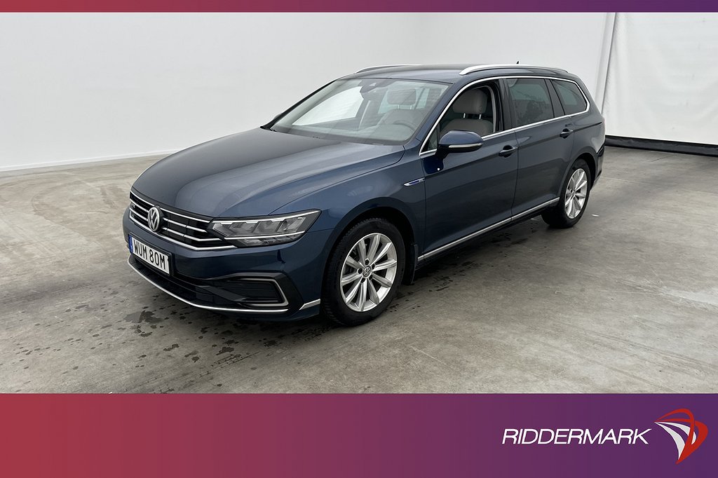 Volkswagen Passat GTE 218hk Executive Dynaudio Värm GPS Drag