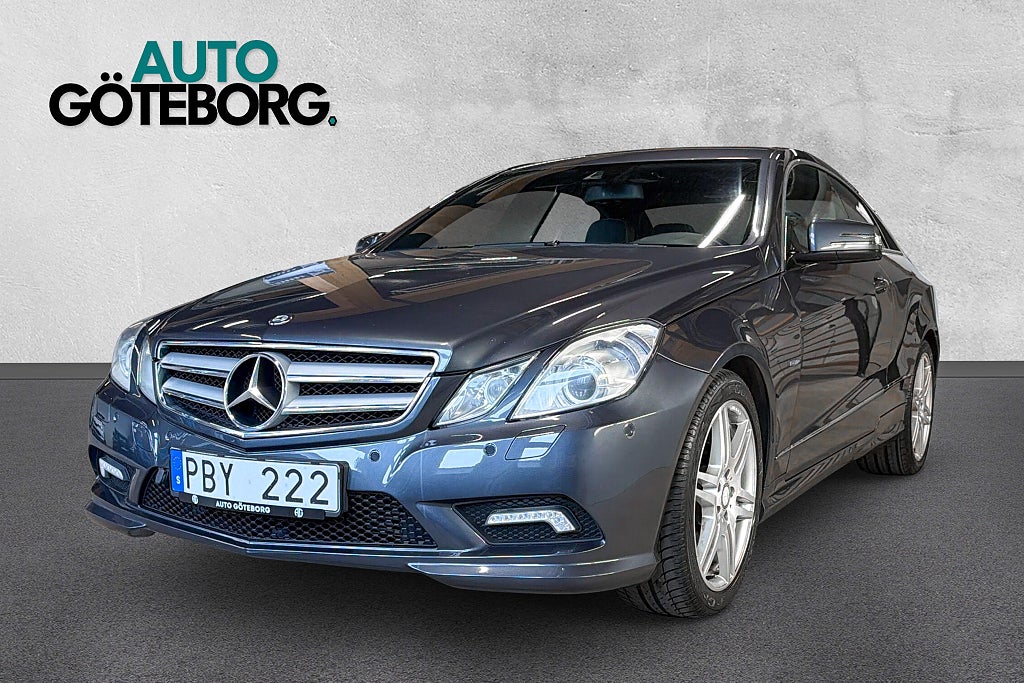 Mercedes-Benz E 200 Coupé CGI BlueEFFICIENCY AMG Sport Dragkrok 