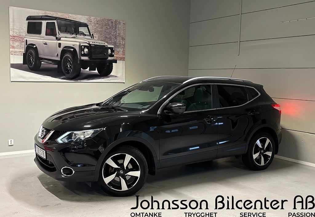 Nissan Qashqai 1.2 DIG-T 1 ägare Pano 360 Keyless Gps 115hk