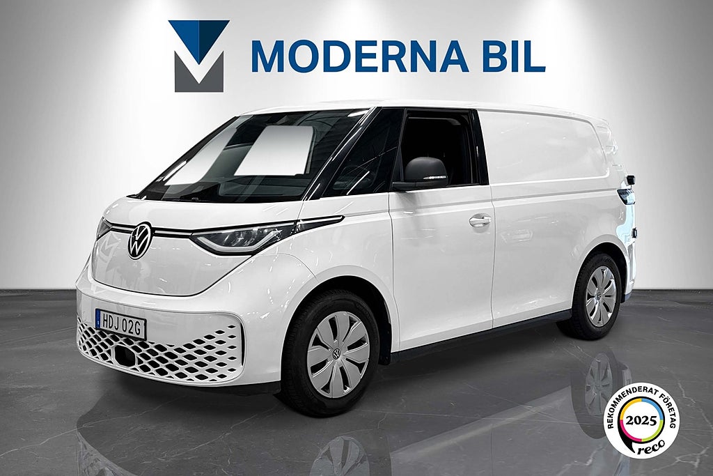 Volkswagen ID. Buzz Cargo 82 kWh 204hk Moms B-kamera Värmare CarPlay 1ägare