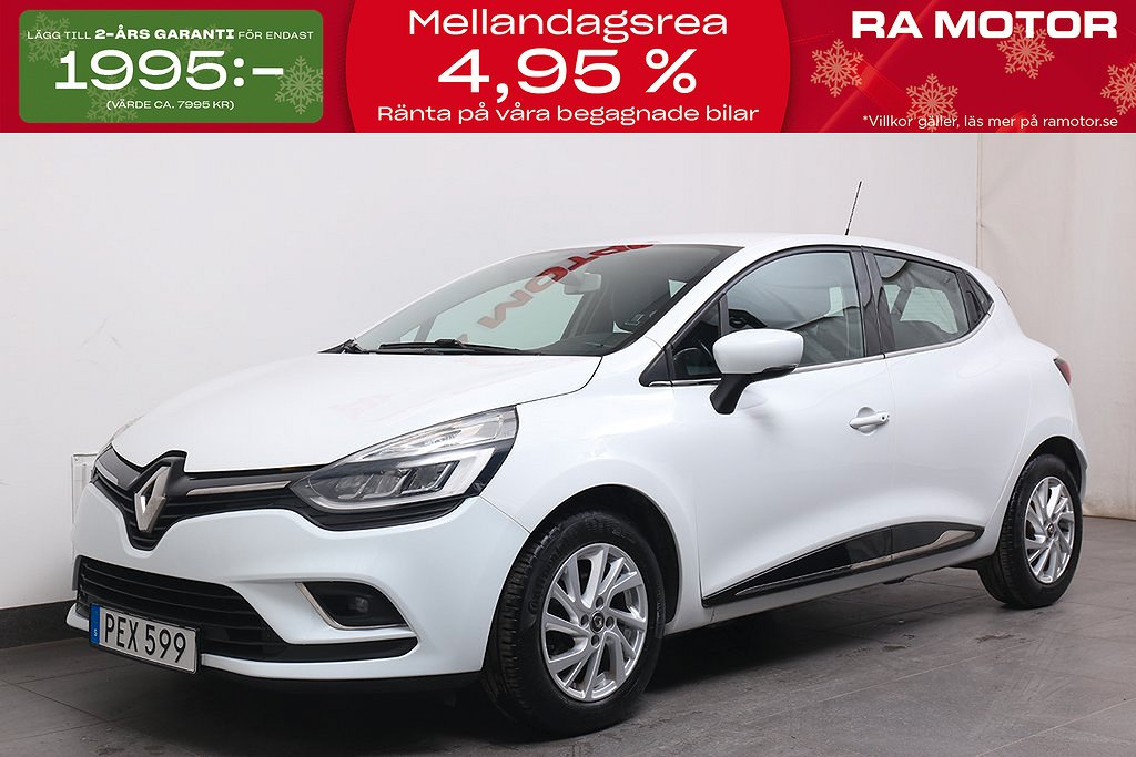 Renault Clio IV Phll Energy TCe 90hk Intens 5-D Navi 