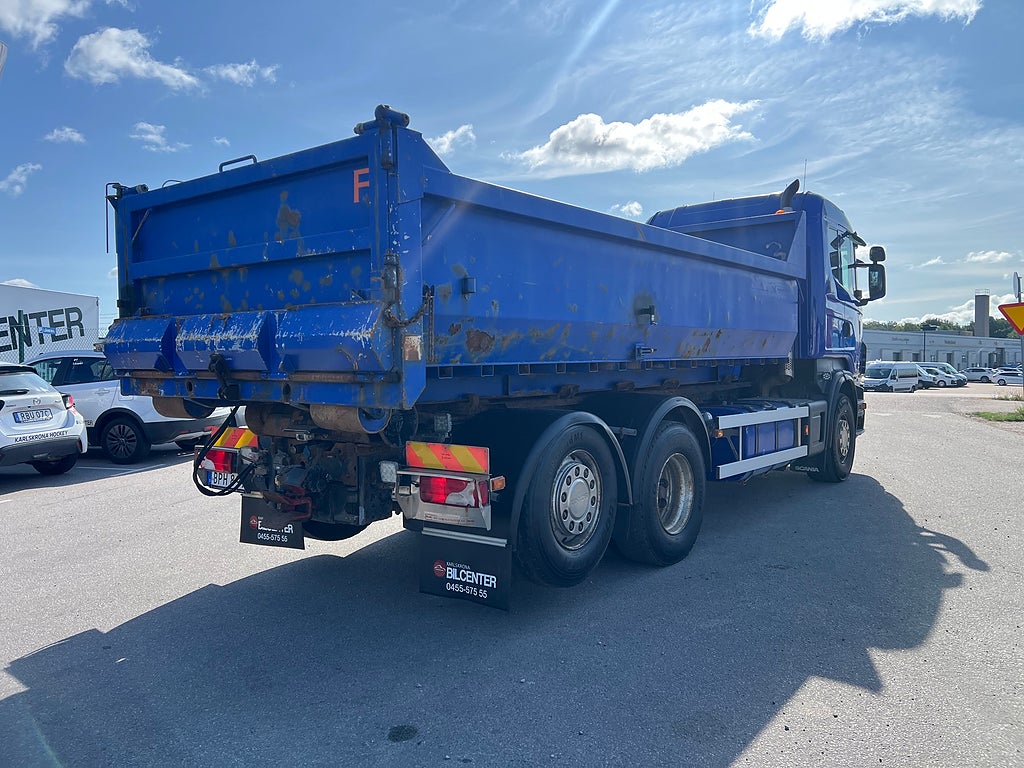 Scania R440 6x2*4 Hiab Lastväxlare inkl Flak, Euro 5