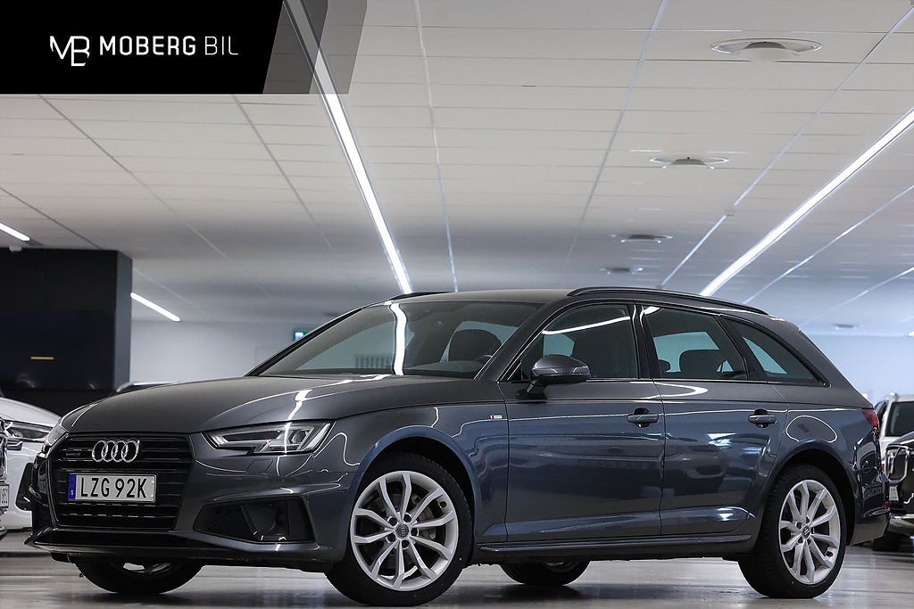 Audi A4 Avant 40 TDI Quattro 190hk S Line Drag Värmare Keyless