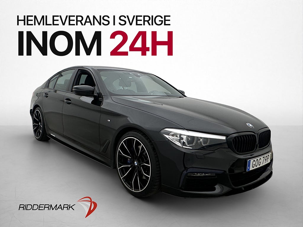 BMW 530i xDrive M Sport Drag Värm Hifi 360° Navi Elstolar