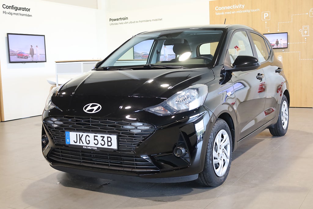 Hyundai i10 1.0 blue AUT Essential Rattvärme CarPlay Leasbar 2024