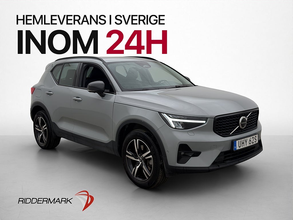 Volvo XC40 B3 Plus Dark 360° Värmare Navi Skinn CarPlay MOMS