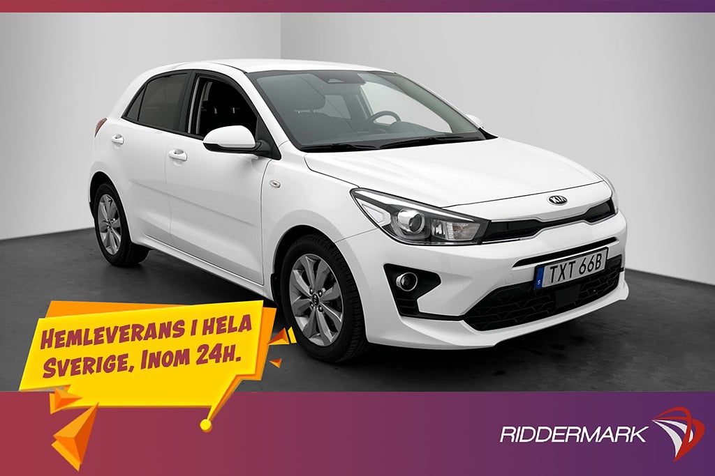 Kia Rio 1.0 T-GDI 100hk Advance Kamera Rattvärme 0,45l/mil