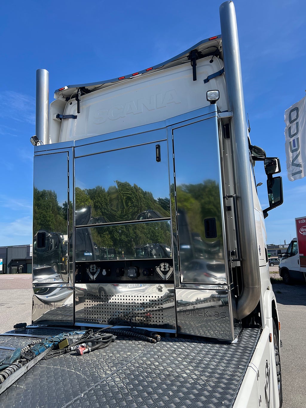 Scania S730 V8 6x2 Dragbil, Hydraulik, Klädd inredning