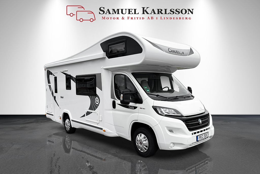 Chausson C 656 Flash | 6 bäddar | 6 Bältad | AC | B-kort | 150 HK | 