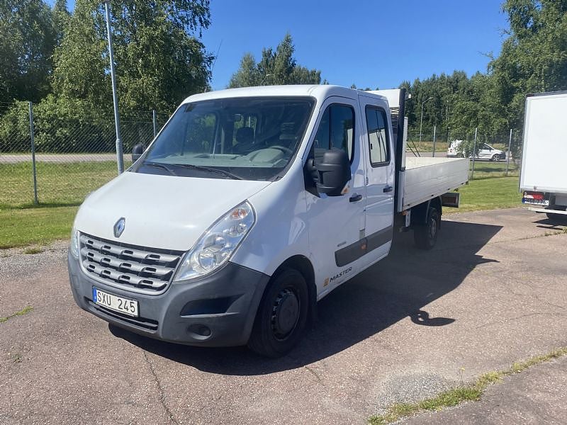 Renault master 7 sitsig "Planteringsbil" Flakmått 3,80x2.10m