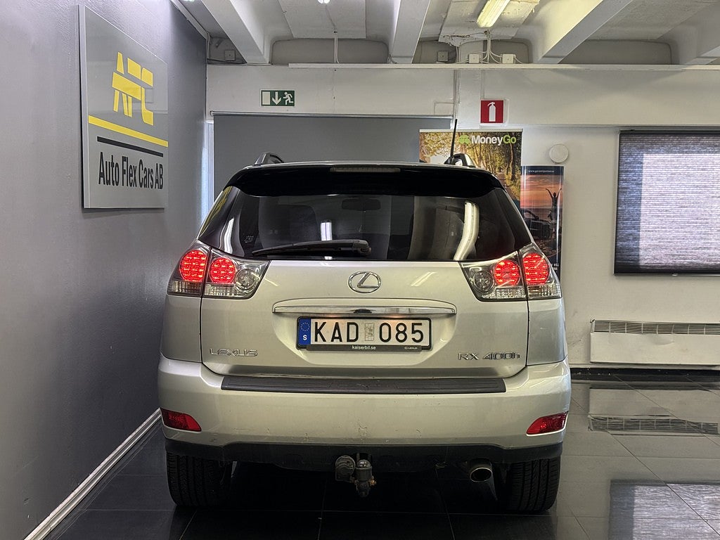 Lexus RX 400h AWD 3.3 V6 AWD CVT | S+V | Drag | Nybesiktad