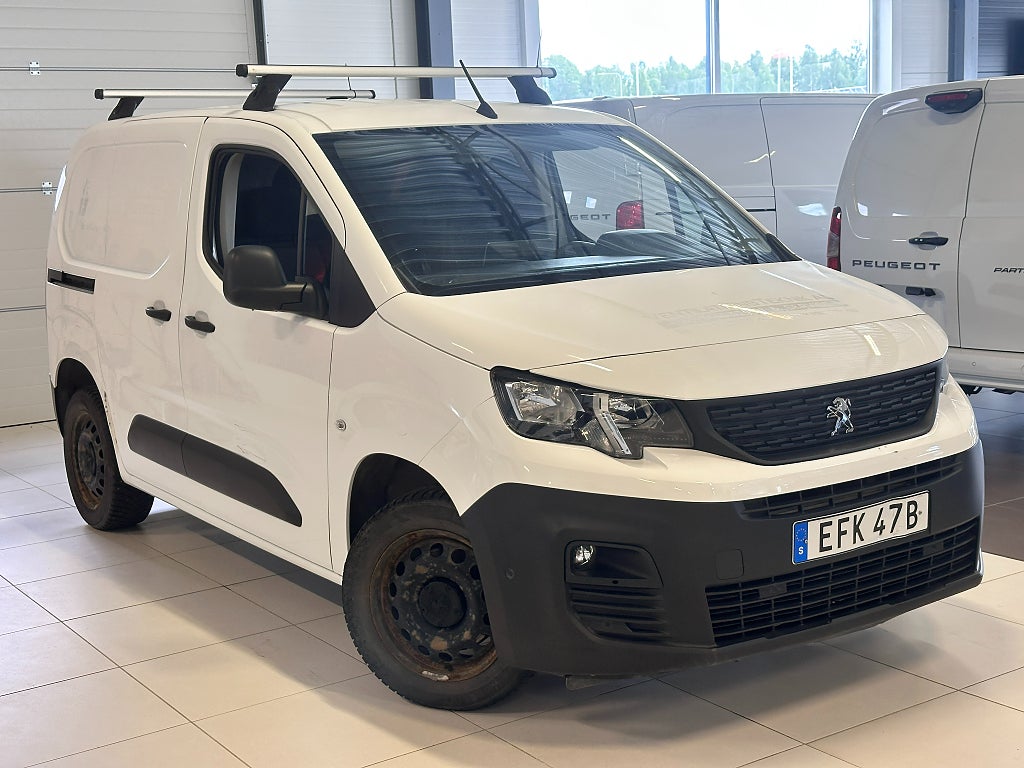 Peugeot Partner 1.5 L1 BlueHDi 3-sits 100hk Dragkrok thumbnail