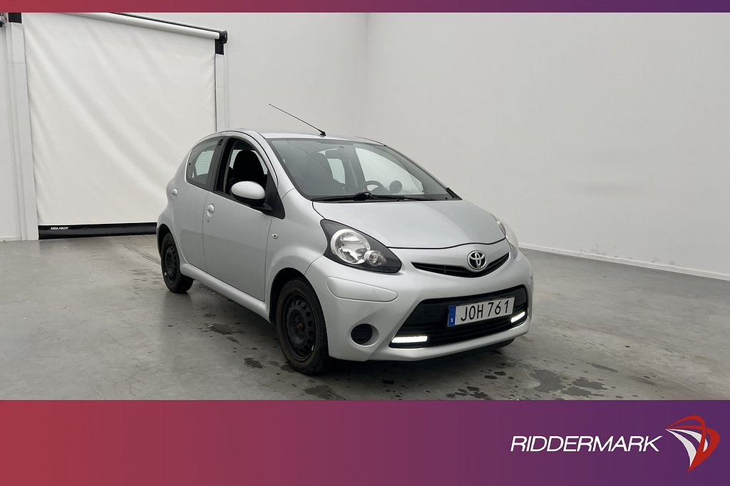 Toyota Aygo 1.0 VVT-i 68hk Värmare 0,43l/mil