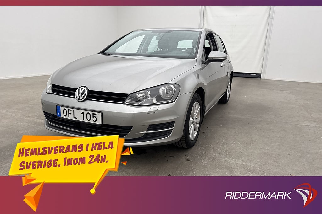 Volkswagen Golf 1.2 TSI M/K-Värmare Adaptiv-Fart
