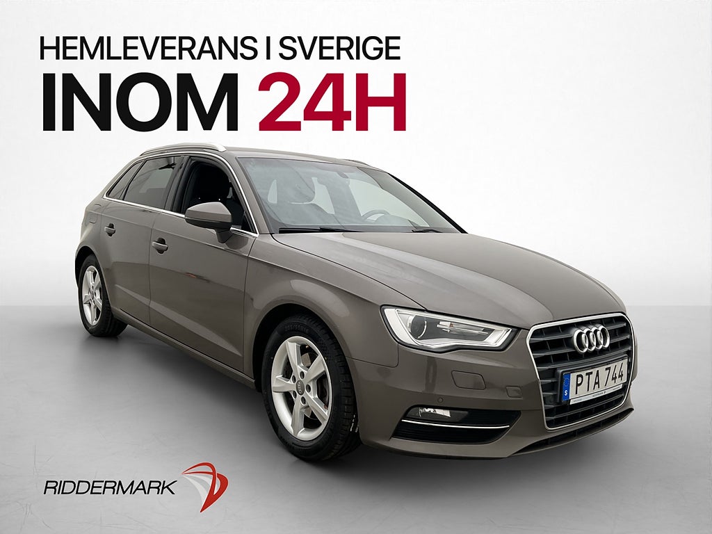 Audi A3 1.4 TFSI Ambition Sportstolar P-Sensorer Farthållare