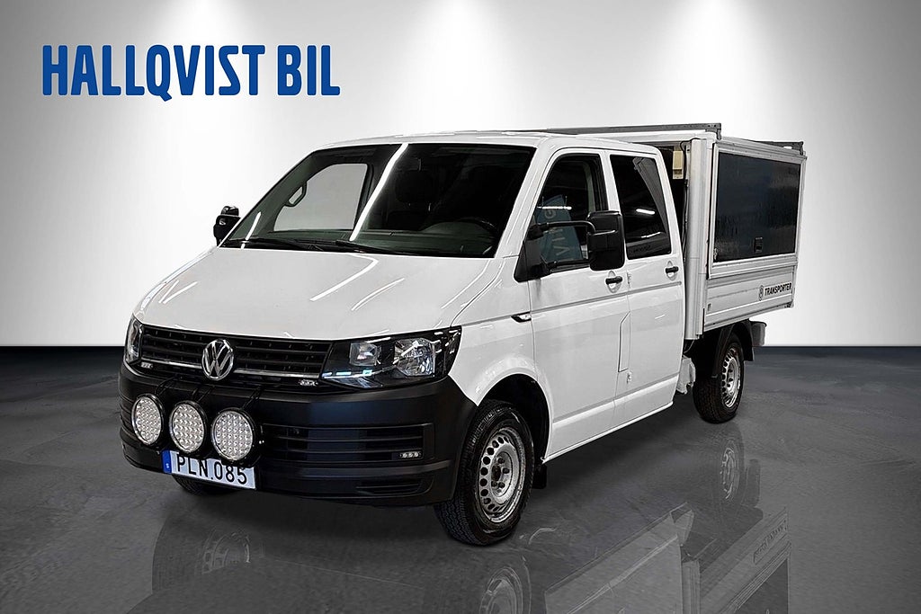 Volkswagen Transporter Chassi Dubbelhytt T30 2.0 TDI Drag Värmare Euro 6