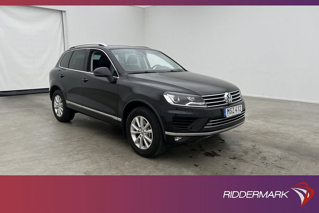 Volkswagen Touareg 3.0 TDI 4M 204hk Värm Skinn Drag 1-bruk