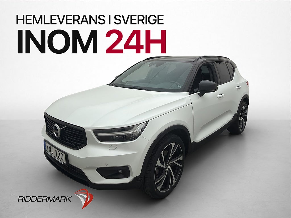 Volvo XC40 D4 AWD R-Design Pano *Unik Interiör* CarPlay Drag